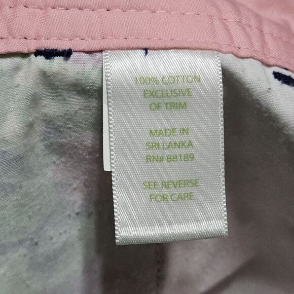 Lilly Pulitzer Callahan Shorts Size 00 Getaway Garden Floral Preppy Casual Chino - Picture 8 of 10